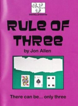 Rule of Three by Jon Allen