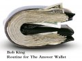 Routine for The Answer Wallet by Bob King