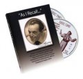 As I Recall by Tony Slydini 2 DVD Set