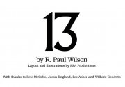 13 by Paul Wilson