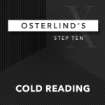 Osterlinds 13 Steps Step 10 Cold Reading by Richard Osterlind