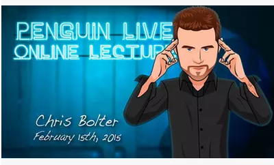 Chris Bolter LIVE Penguin Live Online Lecture