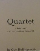 Quartet book by Guy Hollingworth
