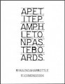 A Petite Pamphlet on Pasteboards by Kainoa Harbottle