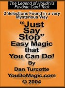 Just Say Stop Final by Dan Turcotte