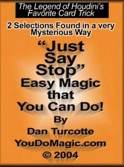 Just Say Stop Final by Dan Turcotte