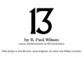 13 by Paul Wilson