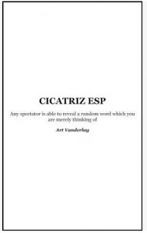 Cicatriz ESP by Art Vanderlay